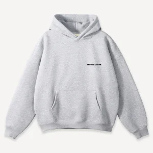 Hoodie abu-abu polos dari ACL