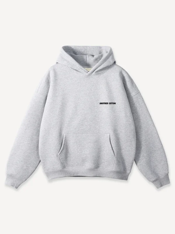 Hoodie abu-abu polos dari ACL